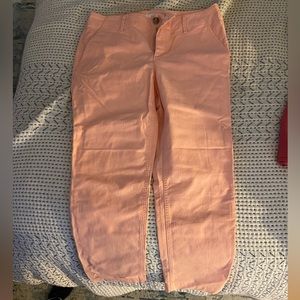 Never been worn, full length, light pink Loft pants.